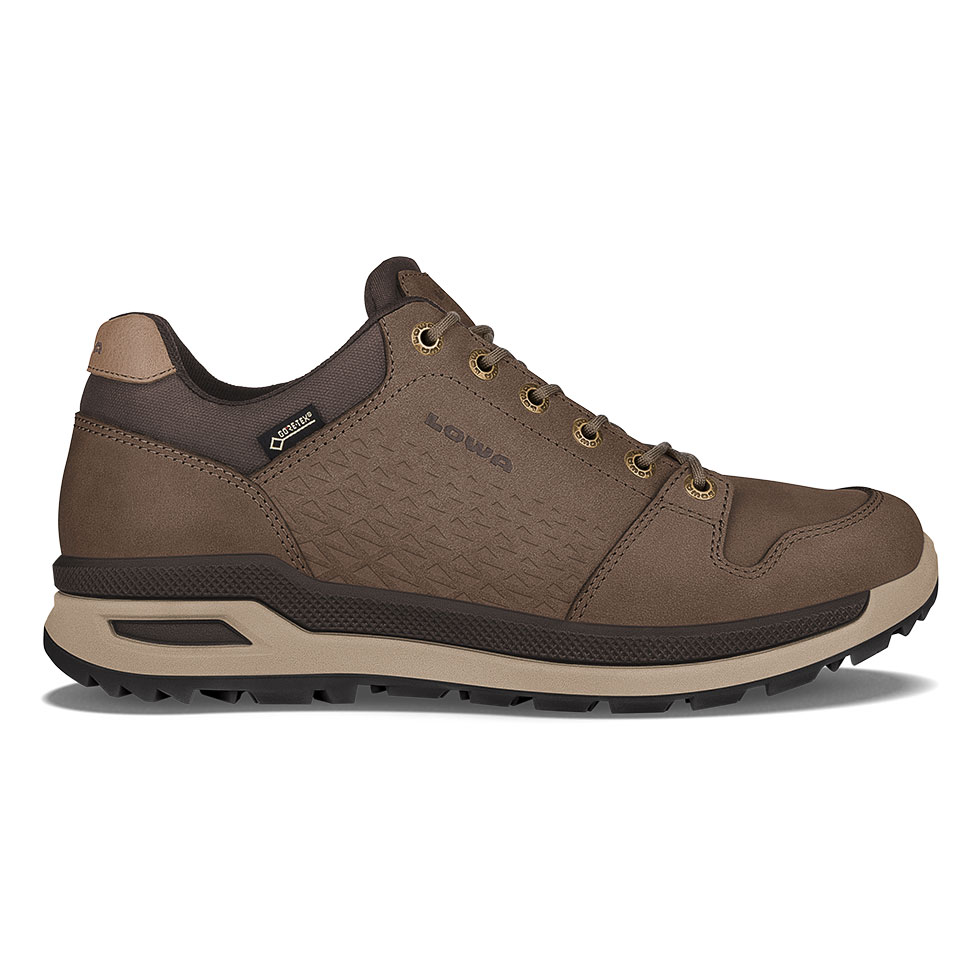 Scarpe Sportive Uomo Lowa Locarno GTX Lo Marroni BPULSZ-561